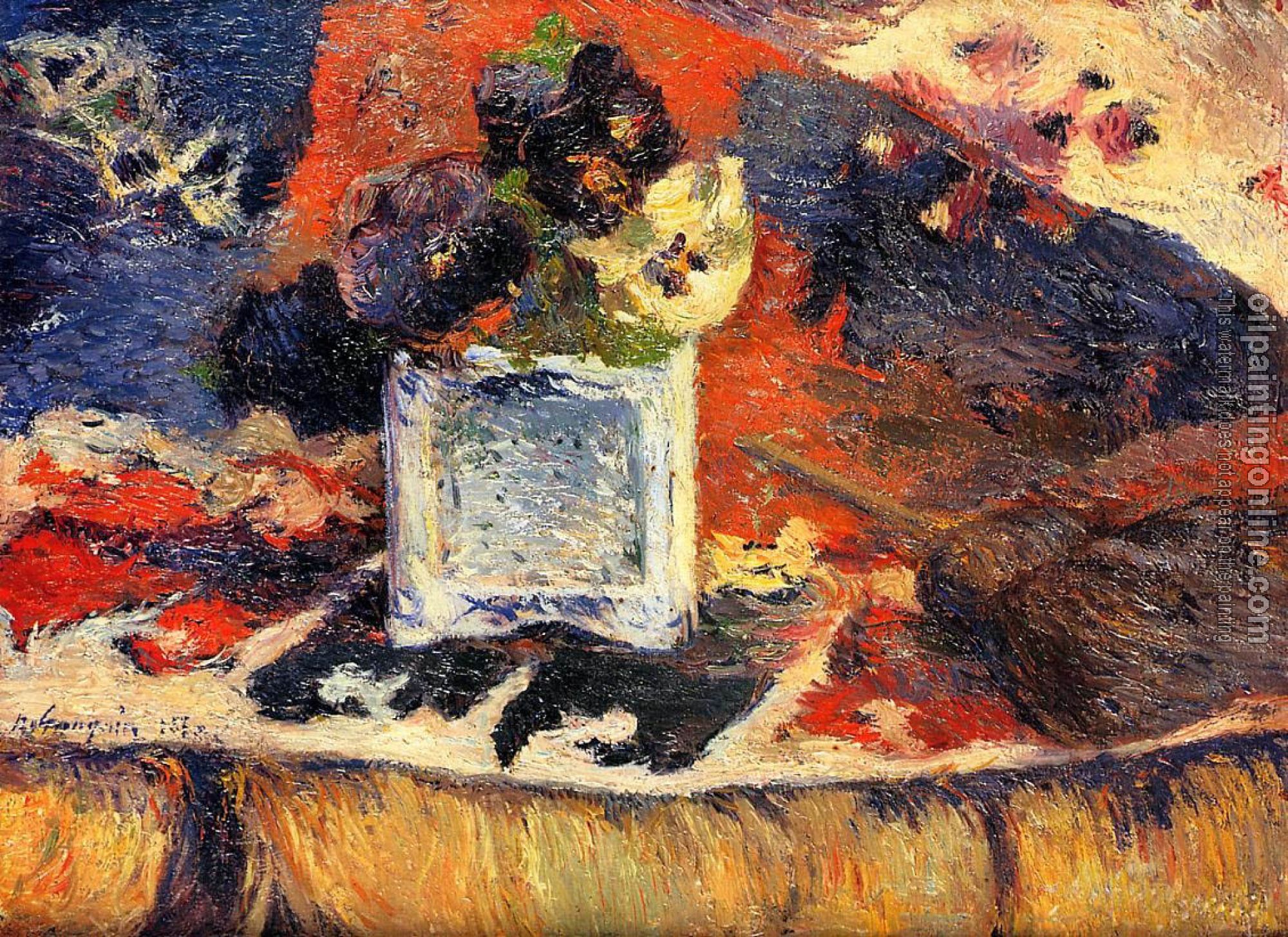 Gauguin, Paul - Pansies